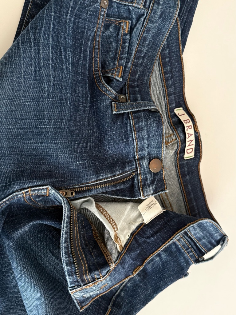 J Brand Dark Indigo StraightLeg Jeans